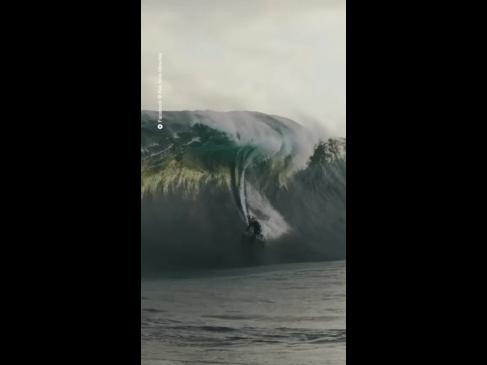 Mountain wave breaks in WA