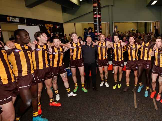 Hawthorn is one of the hottest teams in the AFL. Picture: Dylan Burns/AFL Photos via Getty Images