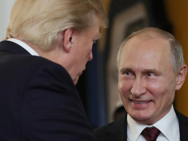 Putin ‘puzzled’ By Claims Of Collusion With Trump | Herald Sun