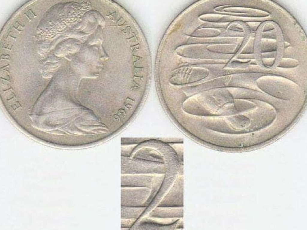 Minting errors on coins from the Royal Australian Mint ...