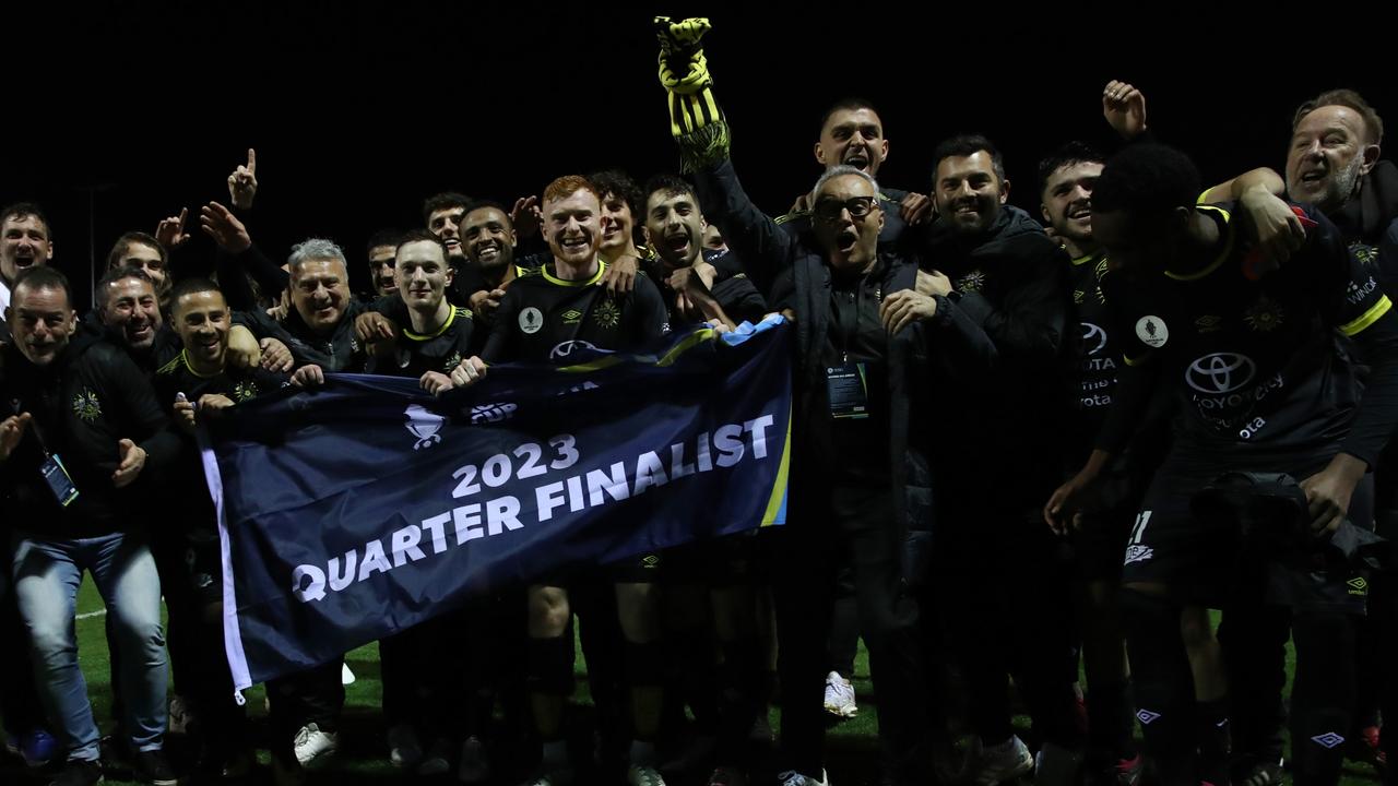 Heidelberg United made it to the quarterfinals in 2023. (Photo by Jason McCawley/Getty Images)