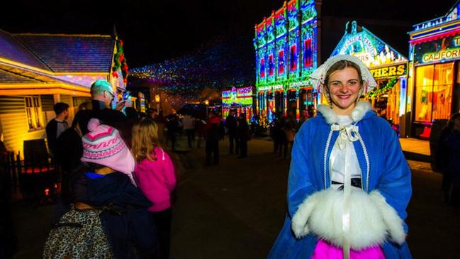 The streets of Sovereign Hill will come alive during Winter Wonderlights.