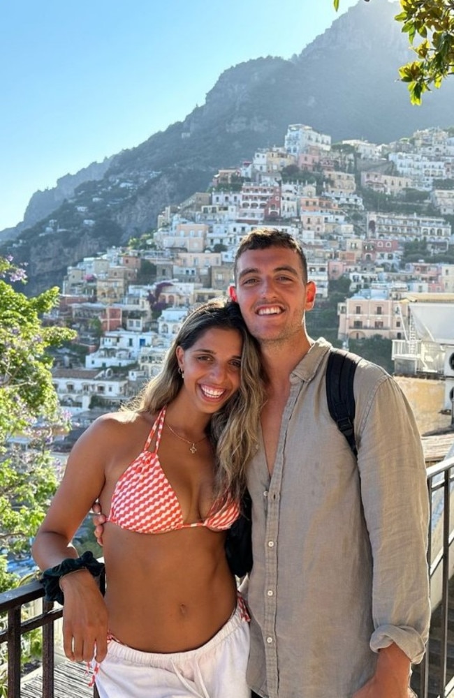 Maria and Anthony have made travel guides to help other Aussies plan their own European adventure. Picture: Instagram / @anthonymariatravel