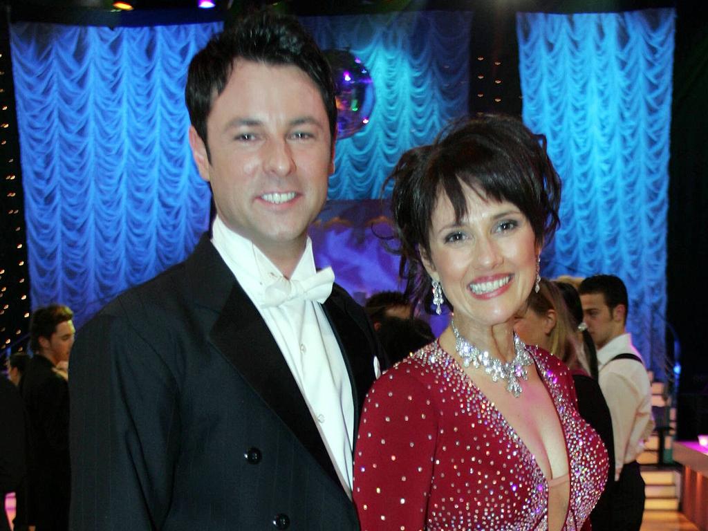 Mr Shipley made it to the finals of Dancing with the Stars as the partner of Seven News presenter Chris Bath in 2005. Picture: Channel 7