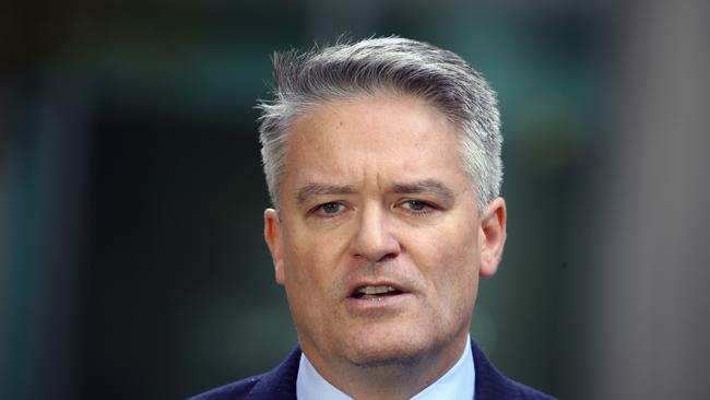 Senator Mathias Cormann. Picture Gary Ramage