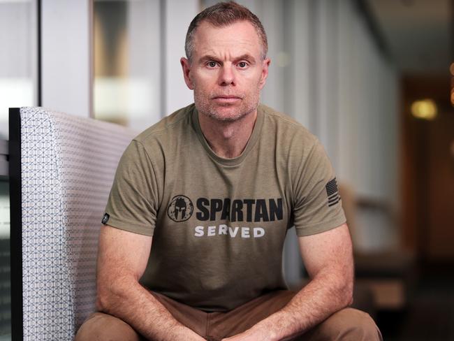 Spartan races founder Joe De Sena. Picture: Tim Hunter
