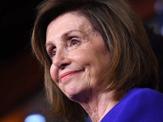 Speaker of the House Nancy Pelosi. Picture: AFP