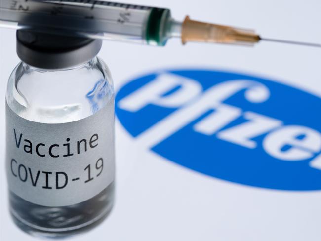 Britain will introduce the Pfizer vaccine next week. Picture: AFP