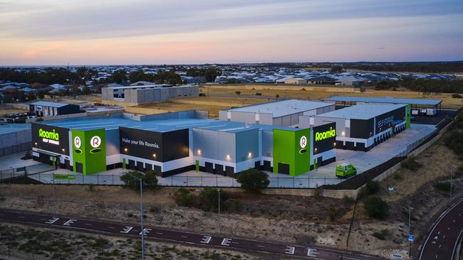 A Roomia self storage facility in Butler, WA. Picture: Supplied by Storage Investments Australia