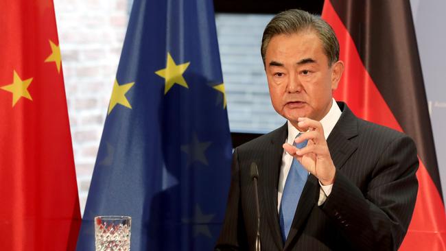 Chinese Foreign Minister Wang Yi is expected to lead a delegation on a tour of the region. Picture: AFP