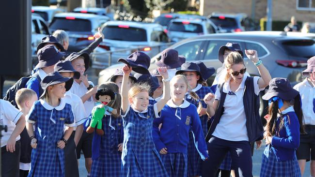 Emmanuel College kids love spending time at school. Picture Glenn Hampson