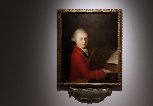 Born in 1756, Mozart was a child prodigy and began composing at a very early age under his father's guidance