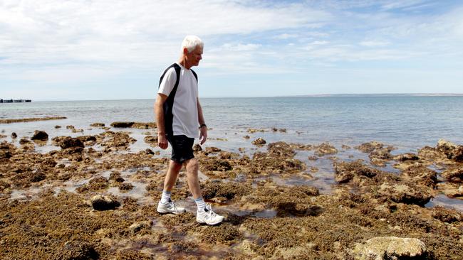 Kangaroo Island/Victor Harbor Dolphin Watch co-ordinator Tony Bartram is worried about plans for a new seaport at Smith Bay.