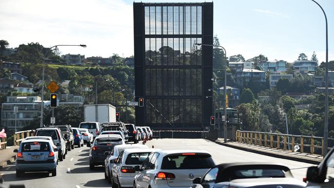 Alex Garnder was hit by a swinging gate on The Spit Bridge. Picture: Generic.