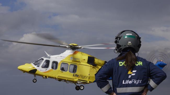 Emergency services were called to a Western Downs property after a man fell from a horse. Picture: LifeFlight