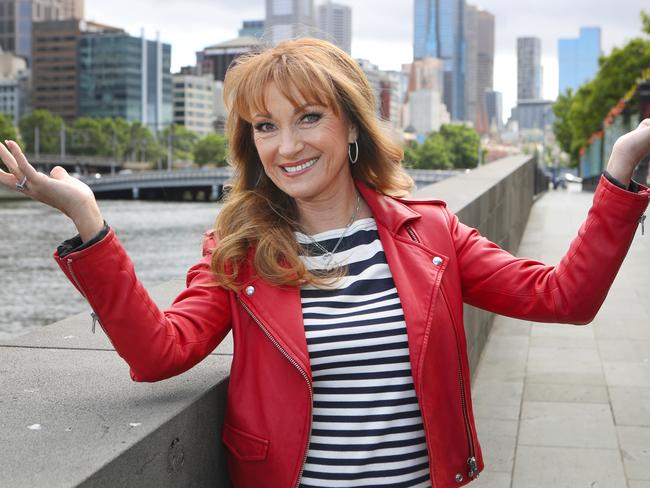 Actress Jane Seymore visits Melbourne. Pictured at Southbank. Saturday, Nov 4. 2017. Picture: David Crosling