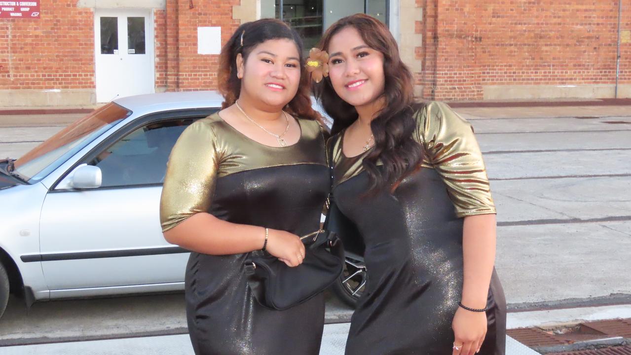 Asiasiga and Holly Vili at Staines Memorial College formal 2023.