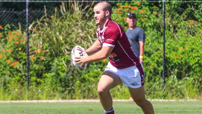 Kawana Dolphins reserve grade player Charlie Aitken in action. Picture: Infamous Photography/R.J.JARMAN