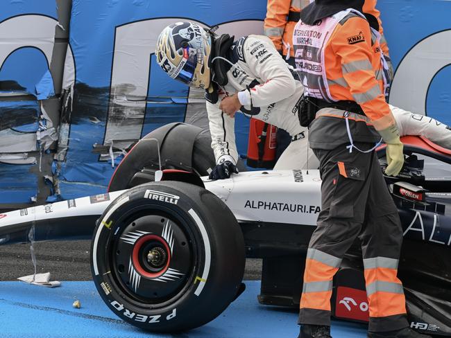 Things didn’t get any easier for Ricciardo at AlphaTauri. Picture: Getty