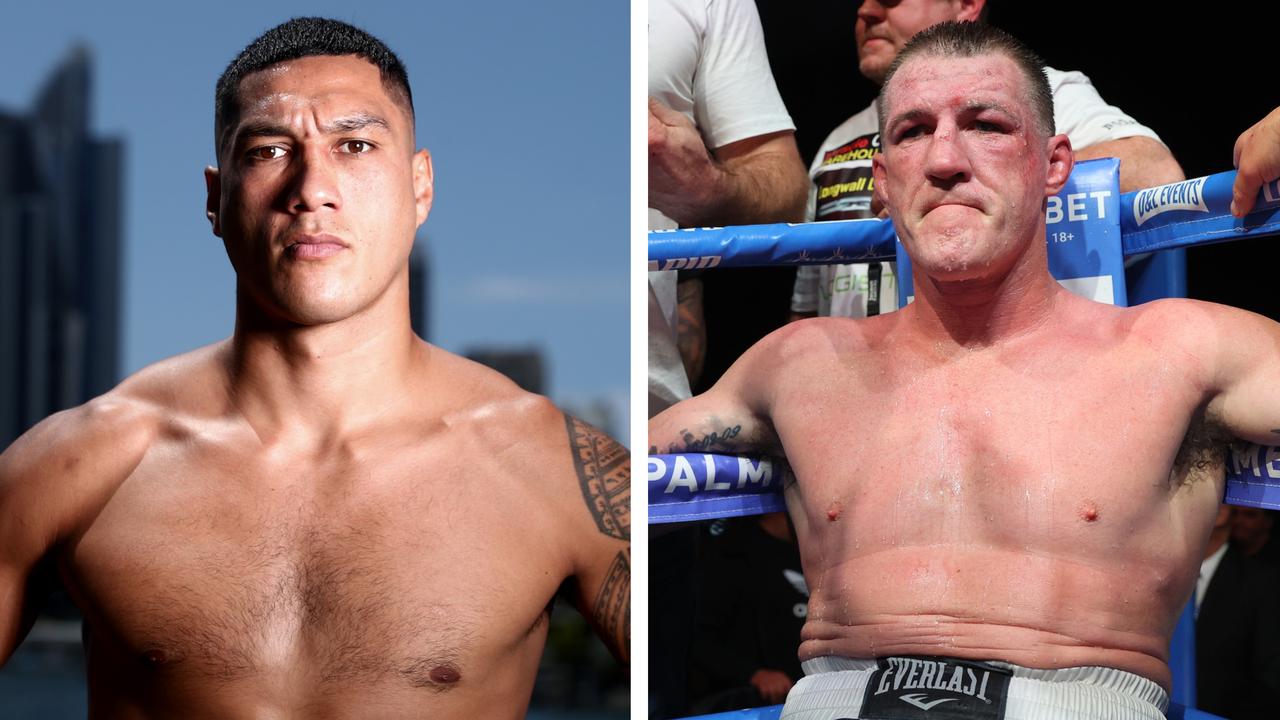 Boxing news 2022 Paul Gallen help train Jai Opetaia, Mairis Briedis, Justis Huni, video, highlights