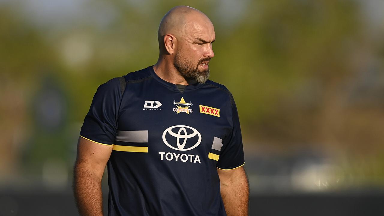 Cowboys coach Todd Payten has weighed in on speculation surrounding Luke Brooks and Chad Townsend. Picture: Getty Images