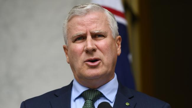 National Party Leader Michael McCormack said Senator McKenzie had his “full support”. Picture: Getty