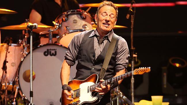 Bruce Springsteen will play at Hanging Rock again next year. Picture Ian Currie.