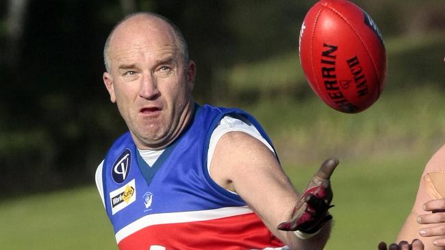 Mornington great Simon Goosey made a comeback at the age of 50 on Saturday.