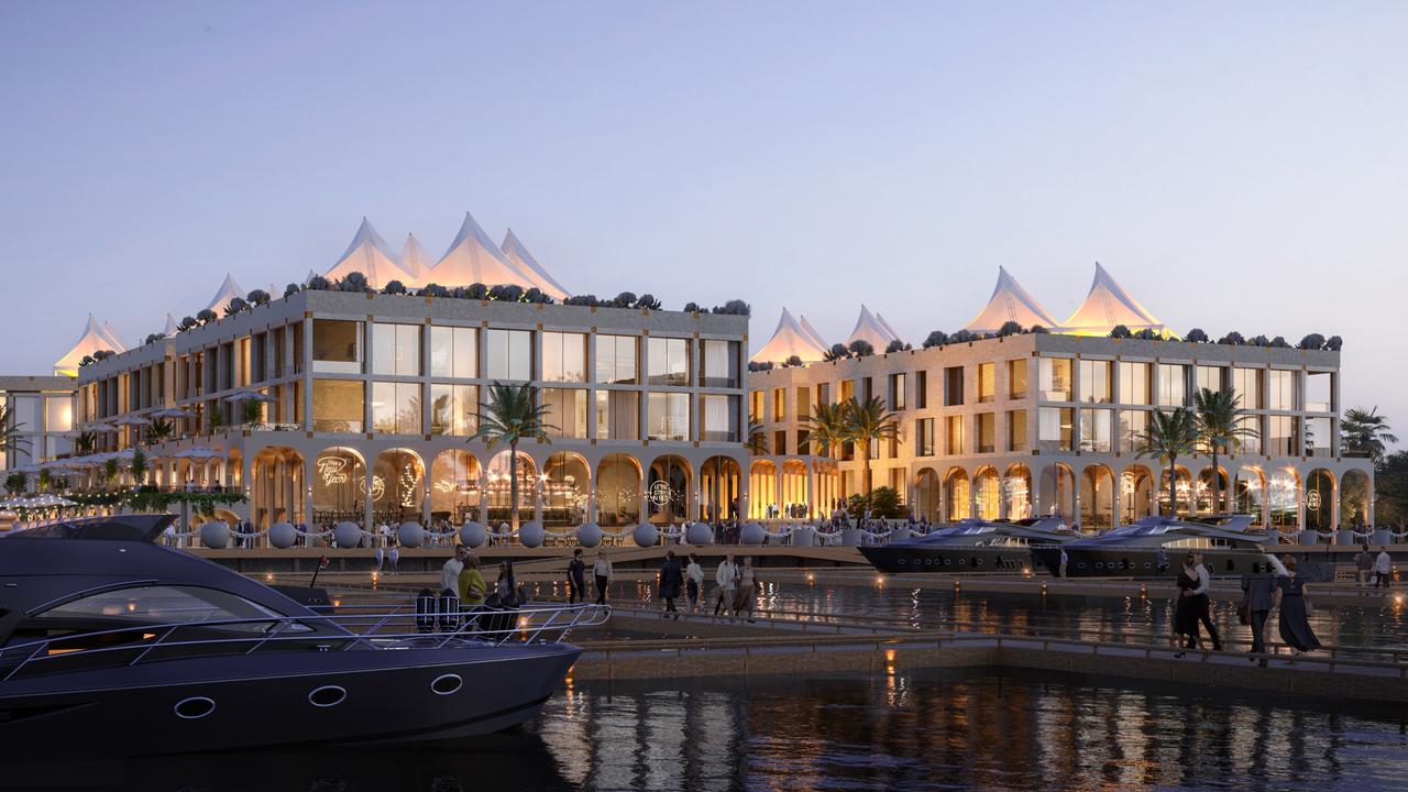 Artist's impression of Makris Group’s $500m redevelopment of Marina Mirage.