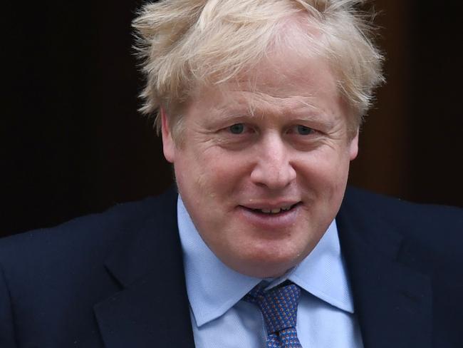 Britain's Prime Minister Boris Johnson has thanked hospital staff for saving his life. Picture: AFP