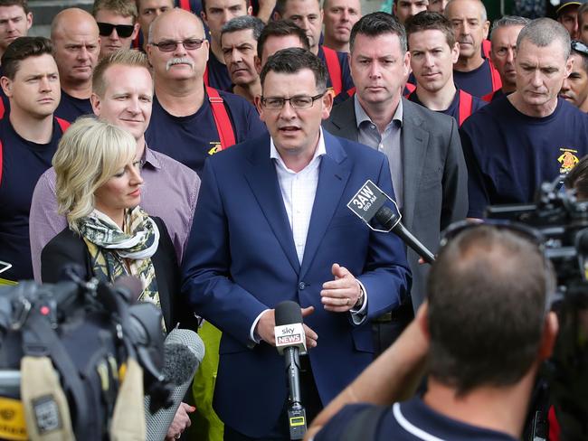 Daniel Andrews has ­personally faced at least four IBAC probes. Picture: Hamish Blair