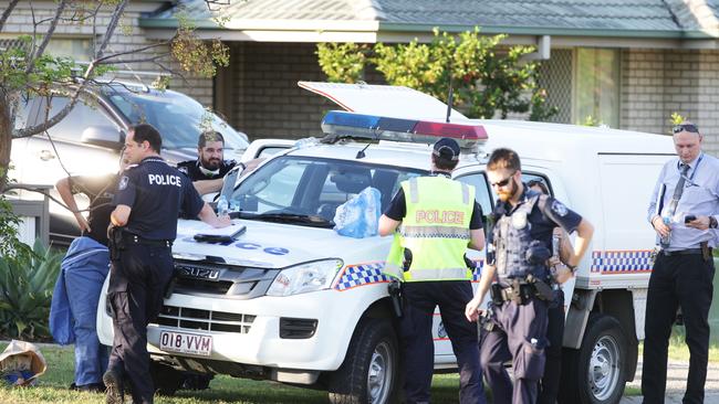 The young man was shot after allegedly lunging at police with a knife. Picture: Ric Frearson/AAP