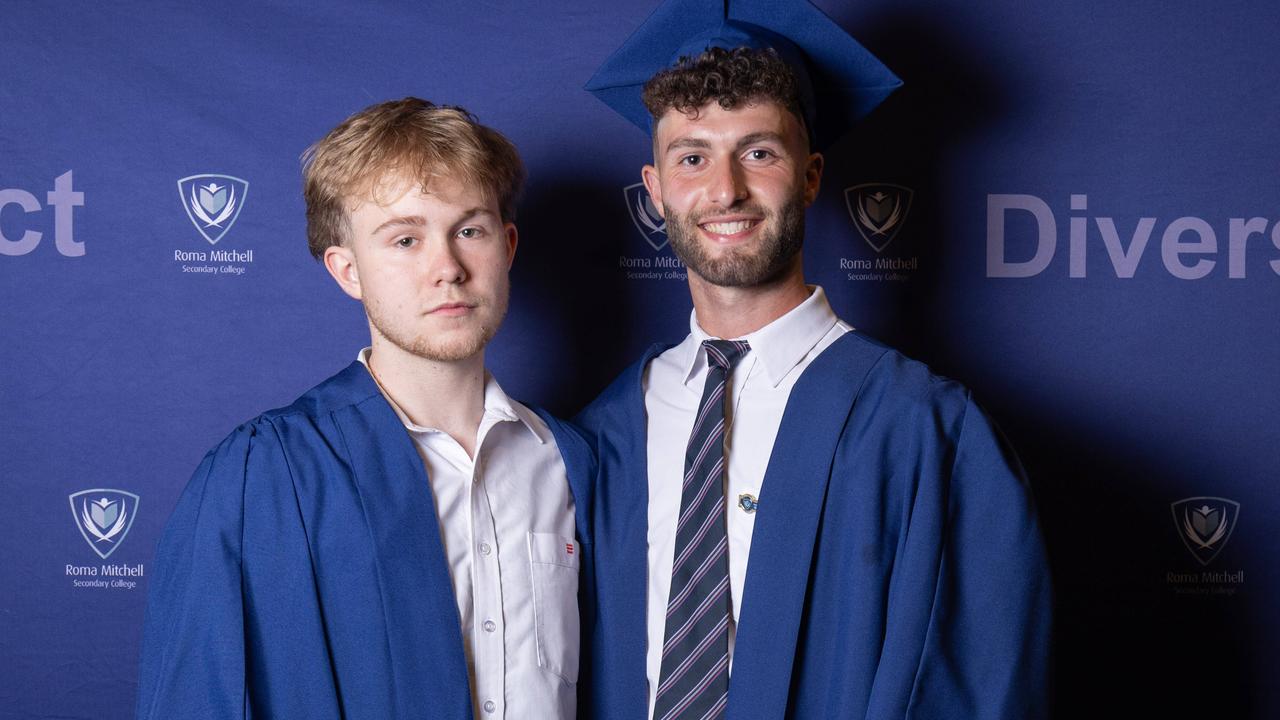 Roma Mitchell Secondary College Graduation at the Adelaide Town Hall. Picture: Ben Clark