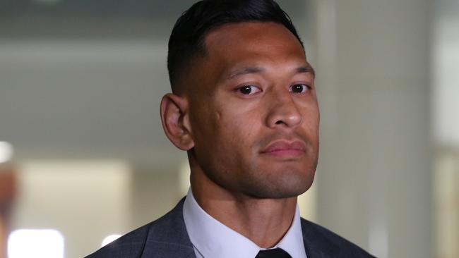 With no options in Australia, New York makes sense for Folau. Photo: AAP Image/David Crosling