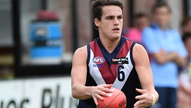 TAC Cup: Sandringham Dragons v NSW/ACT Rams at Trevor Barker Oval , Sandringham. Dragons #6 Harley Balic. Picture: Chris Eastman