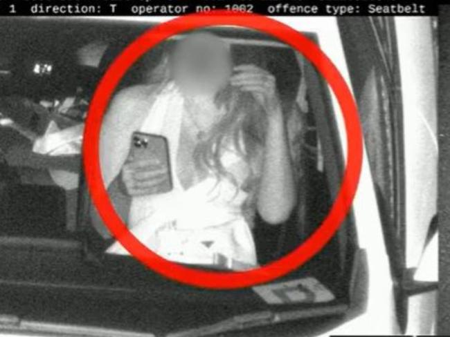 Is she wearing her seatbelt. Picture: A Current Affair / 9Now