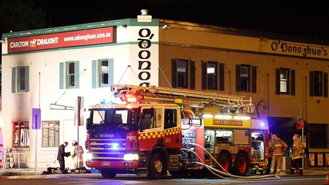 Harley McKenna died when an alleged Rebels bikie gang member threw petrol through a pub window in Emu Plains and lit it. Picture: Bill Hearne