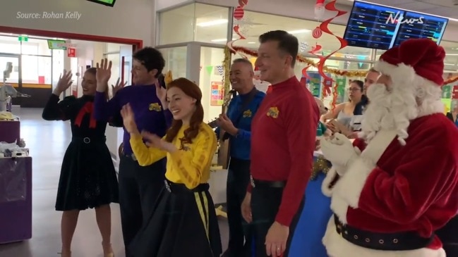 The Wiggles visit Sydney Children’s Hospital