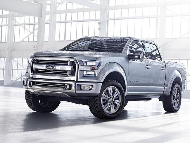 Brand new  ... the Ford F-150 concept vehicle. 