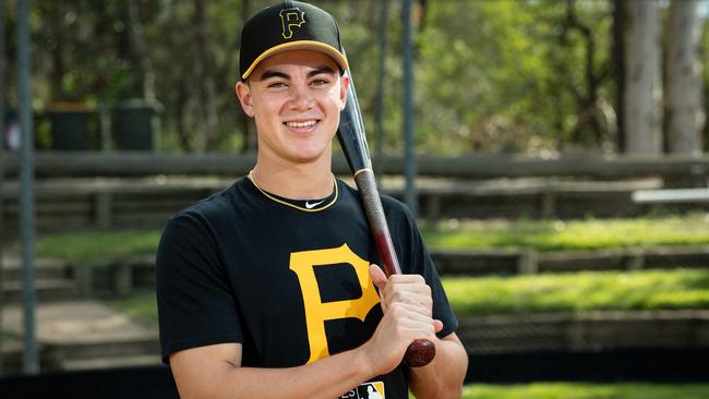 Baseball Solomon Maguire ready to make a mark in the US when the time is right.