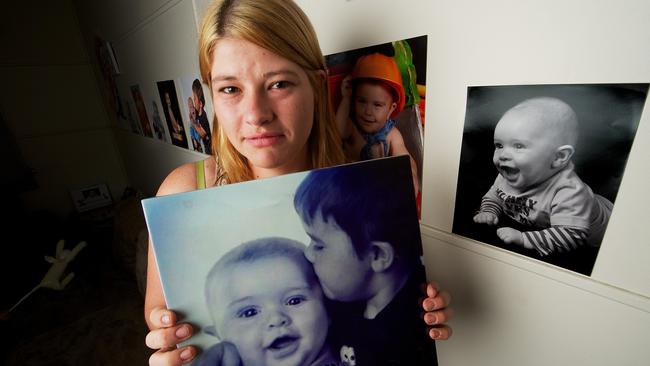 Casey Veal, the mother of slain Bendigo baby Zayden.