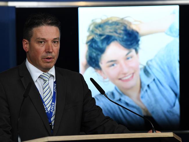 Detective Inspector Tim Day. Picture: AAP