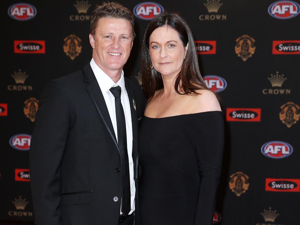 Hardwick’s marriage split rocked the AFL world.