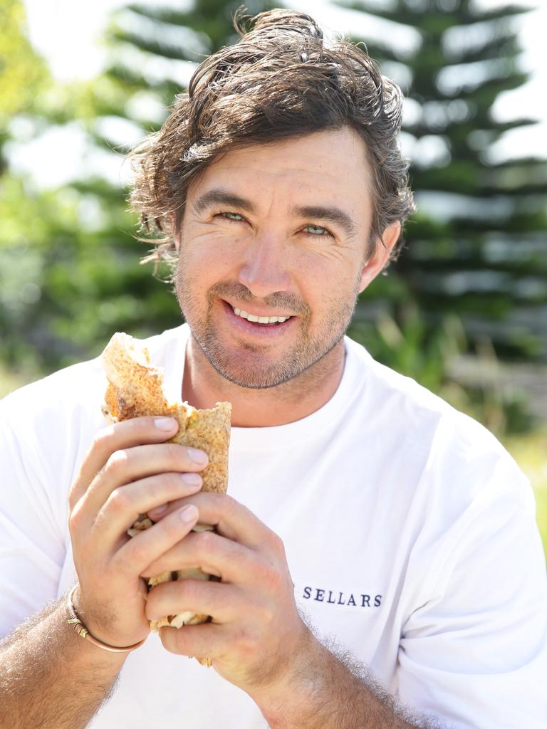 Wright’s favourite healthy food is poached eggs. Picture: Cameron Richardson