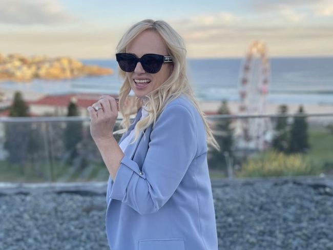 Rebel Wilson gave fans a look at the Bondi penthouse she's been staying in while filming a movie in Australia.