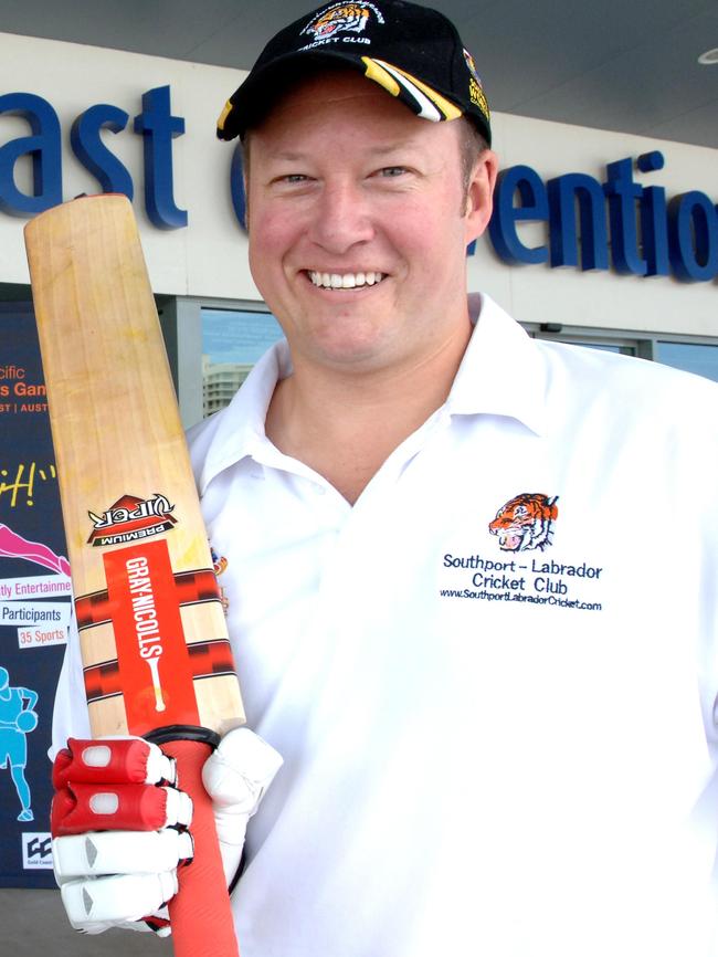 Cricket Gold Coast president Dean Johnson.