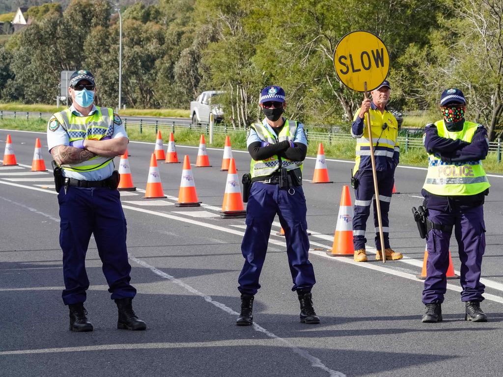 States are concerned with the Covid-19 situation in Sydney, with many fearing the virus has spread outside the capital city. Picture: NCA NewsWire / Simon Dallinger