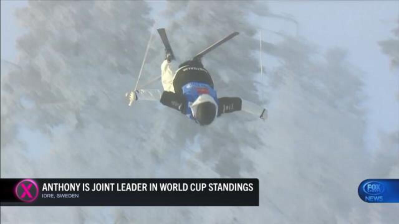 Aussie Anthony leading world cup moguls