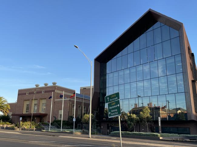 Ballarat’s Civic Hall and GovHub on Mair St.