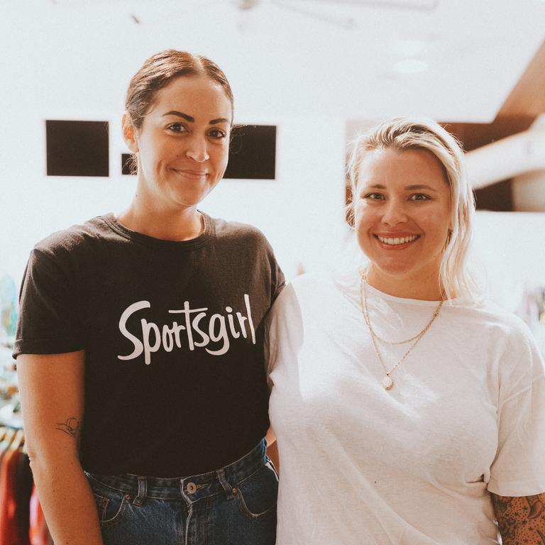 Renee Dixon (left) and Hayley Curtis, founders of Barely Worn in Coolum.